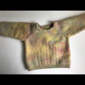 Disana Germany Boiled Wool Tie Dye Sweater 12M